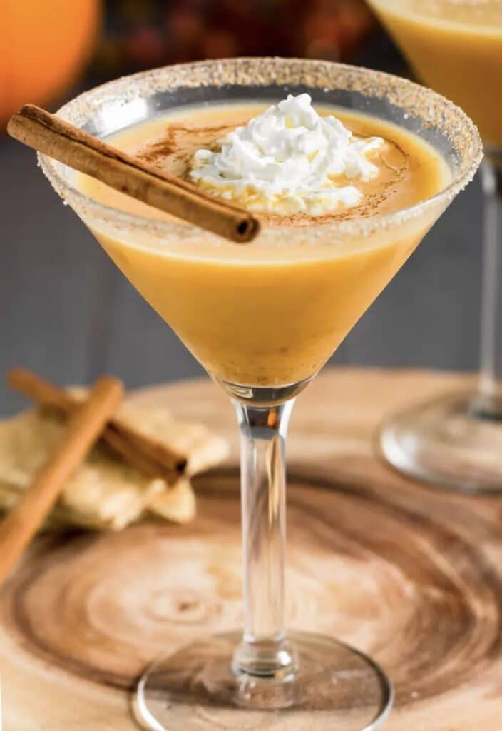 pumpkin spice martini